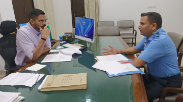 Dc-Reviewed-The-Status-Of-Halwara-International-Airport-Works
