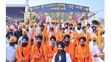 350th-Centenary-Of-The-Martyrdom-Of-Sri-Guru-Tegh-Bahadur-Sahib-Ji-The-Shaheed-Nagar-Kirtan-That-Started-From-Assam-Left-For-The-Next-Leg-From-Takht-Sri-Damdama-Sahib-With-Khalsai-Jaho-jalal
